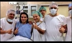 Radamel Falcao fue operado  de rodilla izquierda con éxito