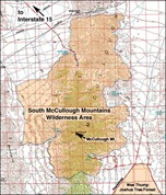 MAP-South McCullough Wilderness