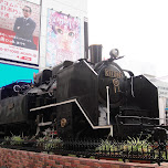 steam train in tokyo in Tokyo, Japan 