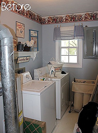 Before Laundry room