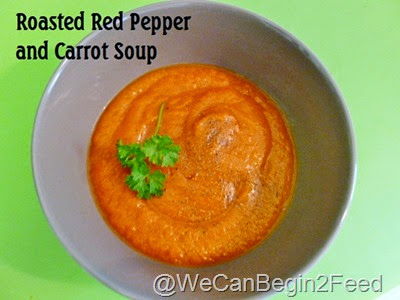 Roasted Red Pepper and Carrot Soup