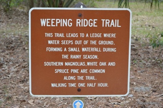 Weeping Ridge Trail