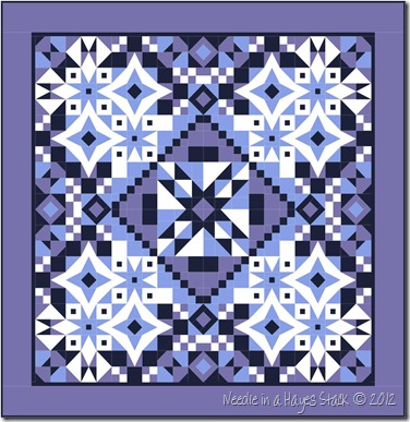 Blue Solid Quilt