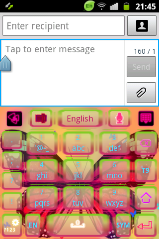 【免費個人化App】Awesome Butterfly Keyboard-APP點子
