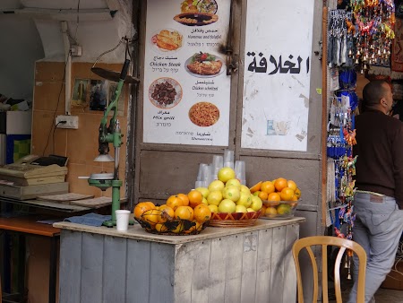 Imagini Palestina: Fast food Ierusalim