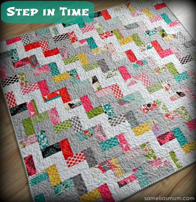 Step in Time Quilt Tutorial
