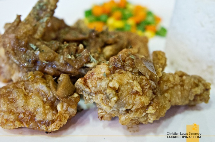 BJ’s special fried chicken (Php120.00)