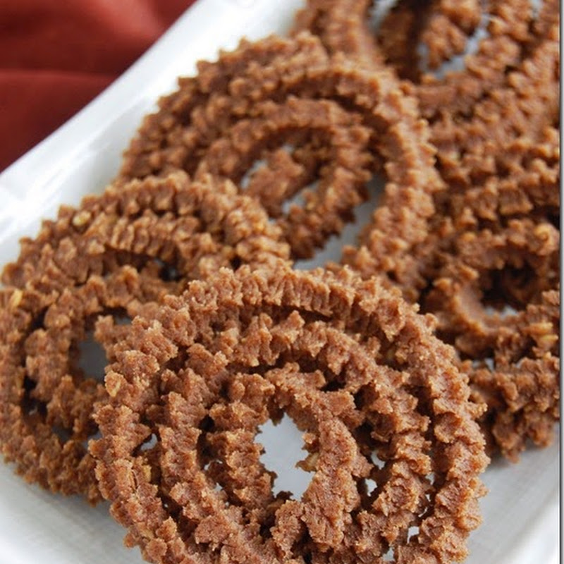 Ragi murukku–Diwali snacks