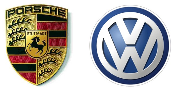 Porsche-Volkswagen-logos