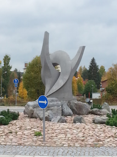Kemijärvi Centrum Round-about Art