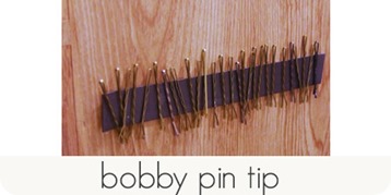 bobby pin tip
