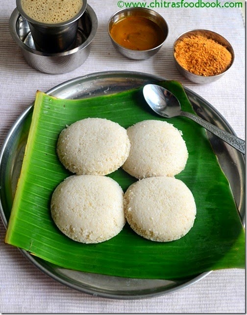 Brown rice idli