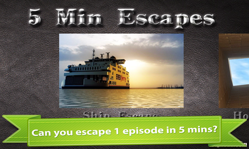 【免費冒險App】5 Minutes Escapes-APP點子