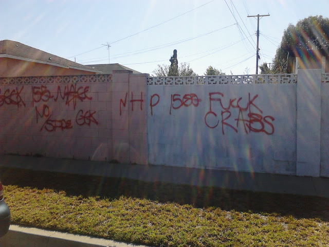 blood piru brims gangs graffiti: neighborhood piru