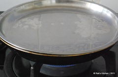 Oats pongal preparation 3 Oats pongal preparation 3