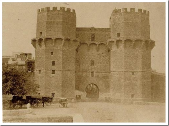 torres de serranos_murallas 1853