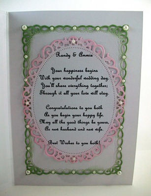 Delicate Roses Wedding Card1