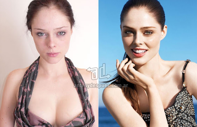 Photos of top model Coco Rocha without makeup