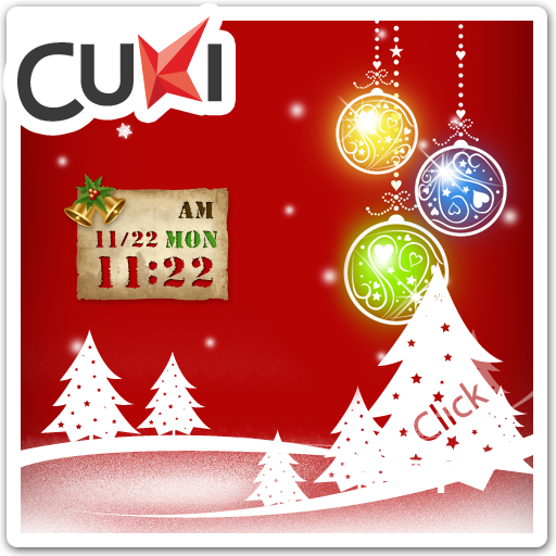 CUKI Themes Shiny X-Mas LOGO-APP點子