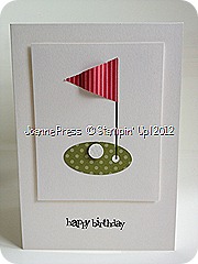 Stampin' Up! My Way: Clean & Simple Golf