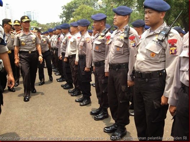 kapolri pengecekan pasuskan