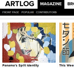 artlog magazine contemporary