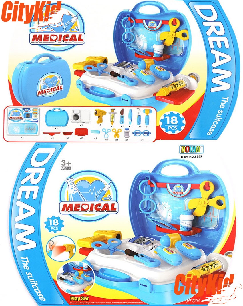 Bộ đồ chơi bác sĩ khám bệnh cho bé BOWA 8355