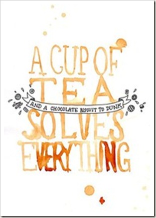 tea solves everything