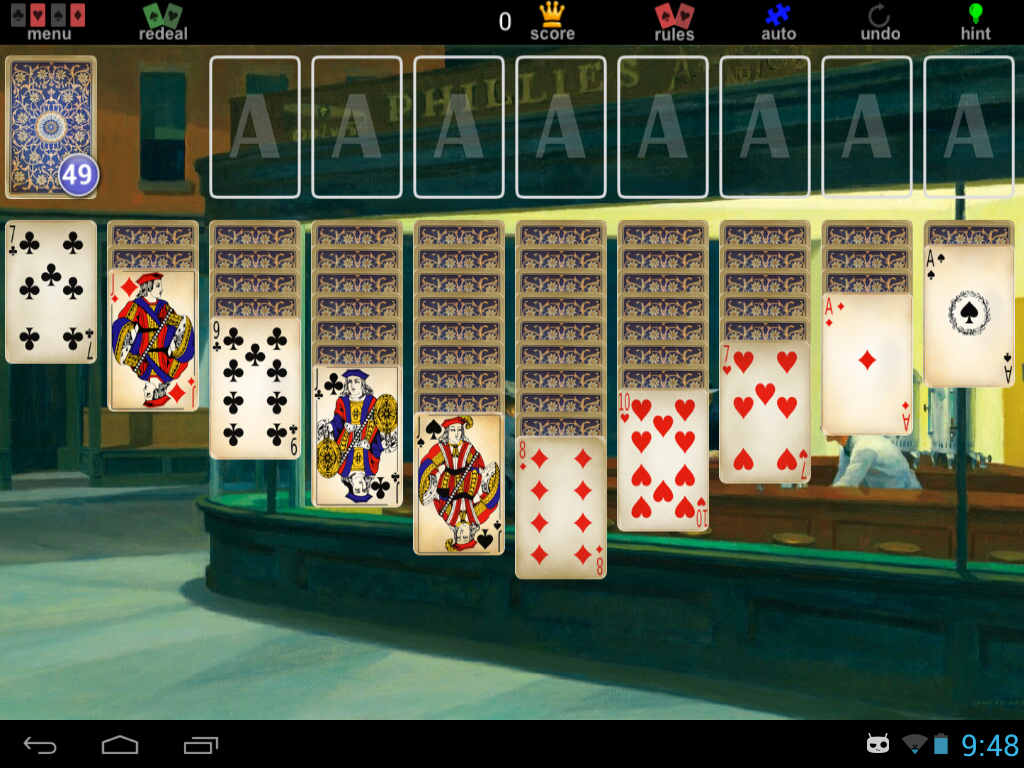 full deck solitaire