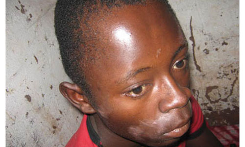 Un enfant congolais expulsé d'Angola, site de Kamako (Archives)