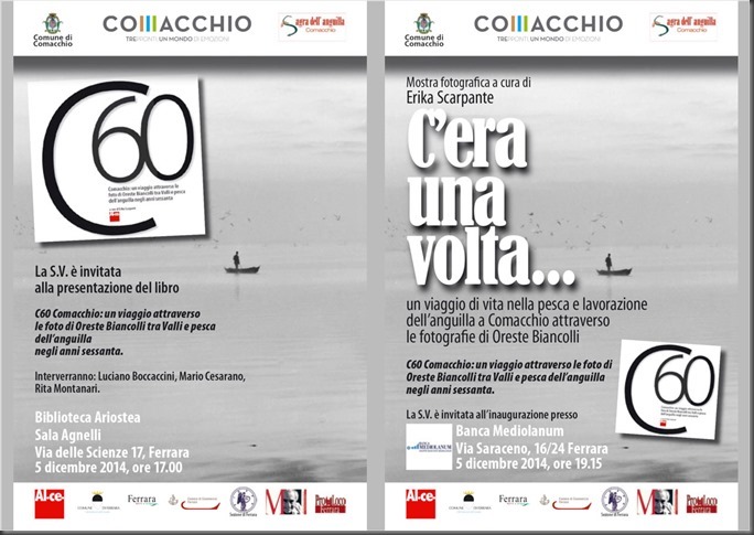 C60 Comacchio: un viaggio attraverso le foto di Oreste Biancolli tra valli e pesca dell’anguilla negli anni Sessanta