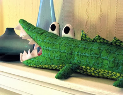 an alligator plush for my nephew