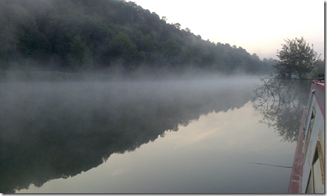 mist and fishing lower basildon