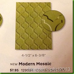 modern mosiac catalog