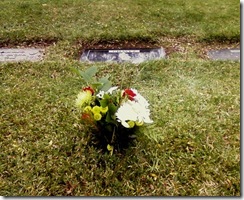 Mom cemetery 2012