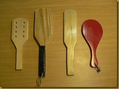 paddles in play