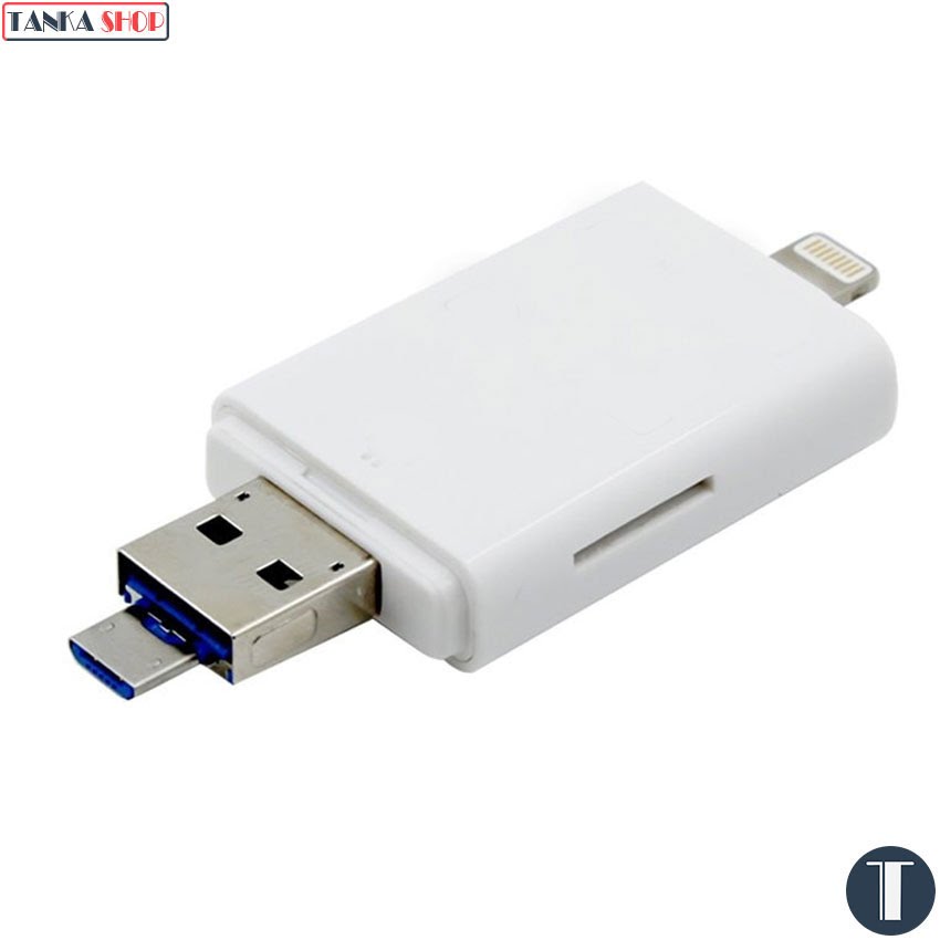 Đầu đọc thẻ nhớ cho iPhone Mở rộng bộ nhớ cho iPad