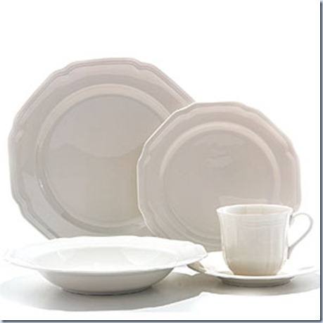 mikasa antique white dinnerware