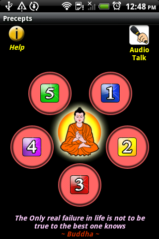 5 precepts buddhist life