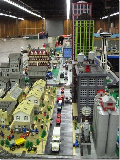 IMG_0248 Greater Portland Lego Railroaders Layout at the Great Train Expo in Portland, Oregon on February 16, 2008
