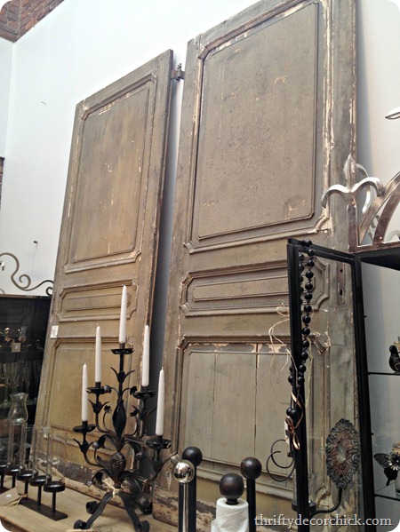 large old doors