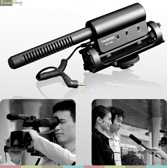 Micro quay phim phỏng vấn Takstar SGC-598
