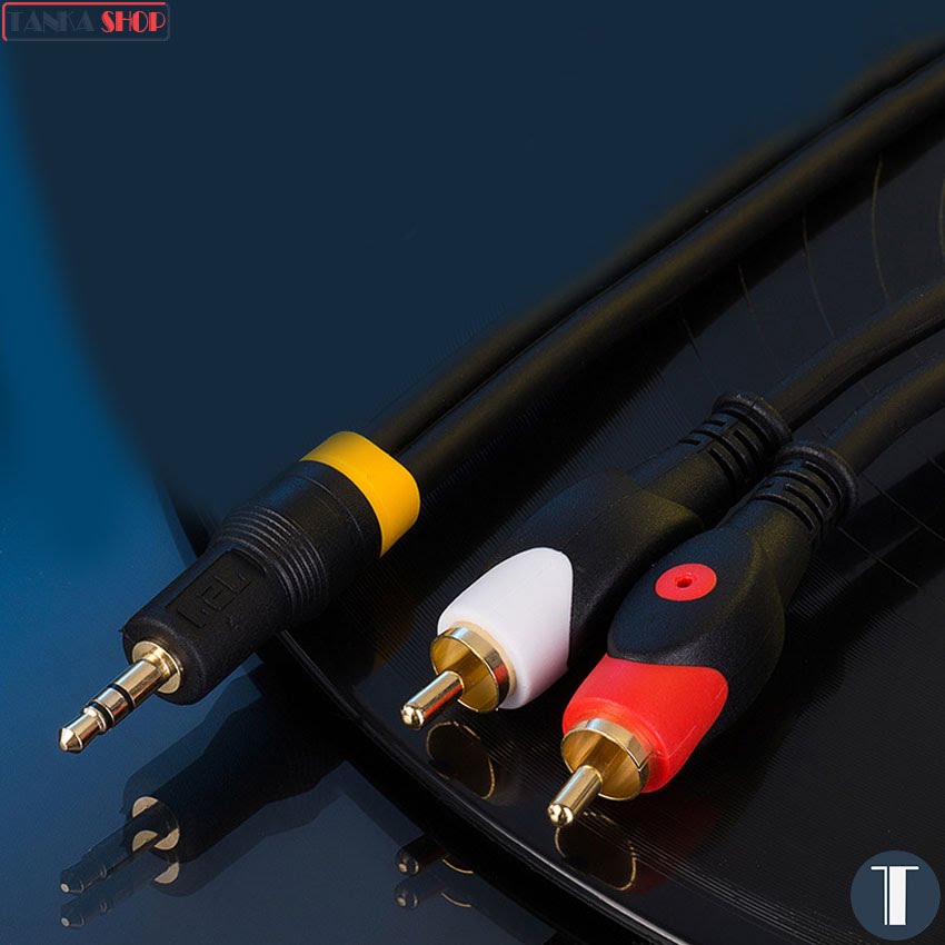 Cáp audio 3.5mm sang AV JSJ-332 Dây âm thanh chất lượng cao