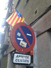 Bandièra independentista Puigcerdà