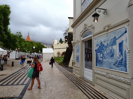 Revelion 2014:  Azulejos pe strazile din Funchal