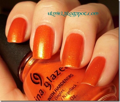 China Glaze - Orange Marmalade 016