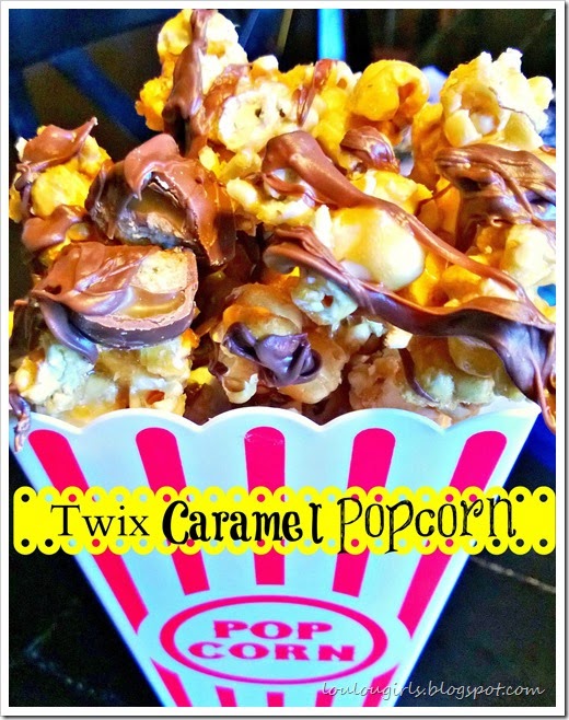 twix caramel popcorn