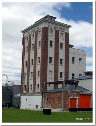 Tui Breweries landmark tower.
