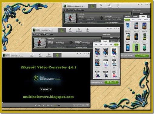 iSkysoft Video Converter 4.0.1
