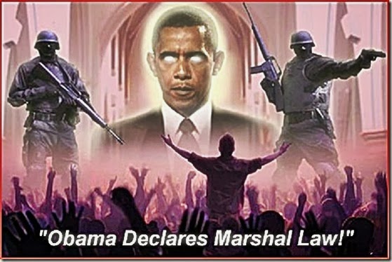 Obama Declares Martial Law